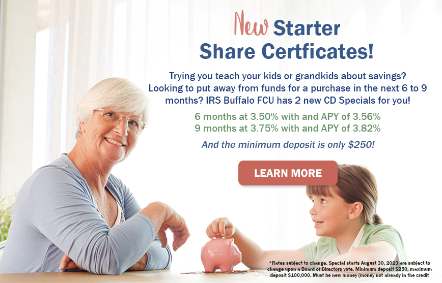 New Starter Share Certificates