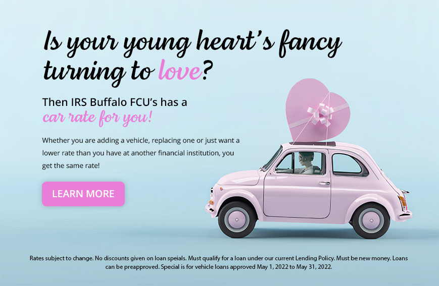 IRS Buffalo FCU Car Loan Special May